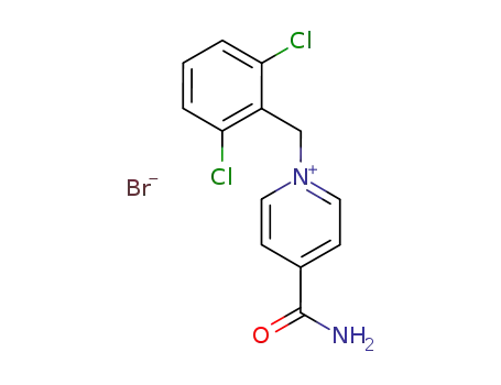 4-carbamoyl-1-(2,6-dichloro-benzyl)-pyridinium; bromide