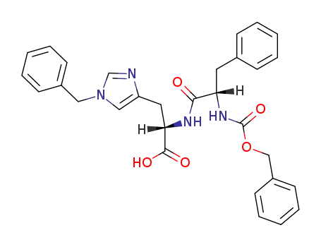 1-benzyl-<i>N</i><sup>α</sup>-(<i>N</i>-benzyloxycarbonyl-L-phenylalanyl)-L-histidine