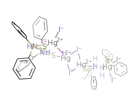 [((1,2-bis(diphenylthioylphosphino)hydrazine)(HgI<sub>2</sub>)2)2]