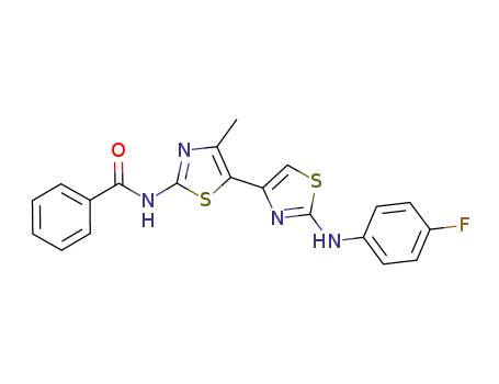 C<sub>20</sub>H<sub>15</sub>FN<sub>4</sub>OS<sub>2</sub>