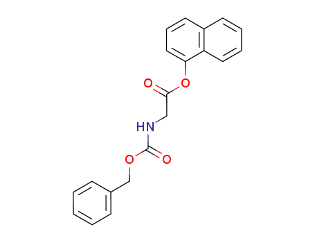 <i>N</i>-benzyloxycarbonyl-glycine-[1]naphthyl ester