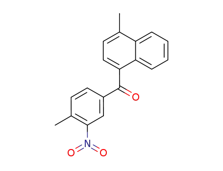 (4-methyl-[1]naphthyl)-(4-methyl-3-nitro-phenyl)-ketone