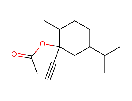 acetic acid-(1-ethynyl-5-isopropyl-2-methyl-cyclohexyl ester)