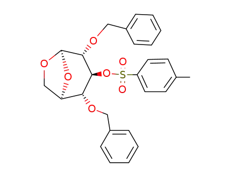 <i>O</i><sup>2</sup>,<i>O</i><sup>4</sup>-dibenzyl-<i>O</i><sup>3</sup>-(toluene-4-sulfonyl)-1,6-anhydro-β-D-glucopyranose