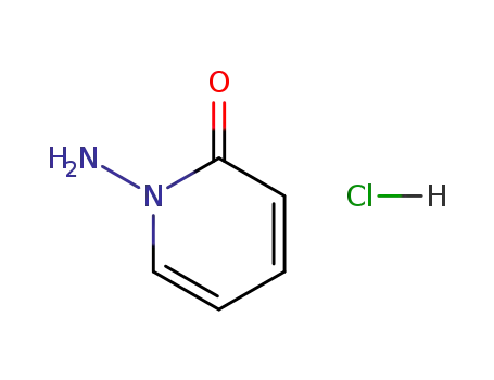 Molecular Structure of 62438-05-5 (2(1H)-Pyridinone, 1-amino-, monohydrochloride)