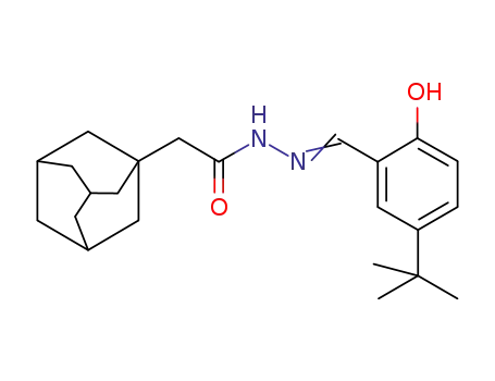 (adamantan-1-yl)acetic acid (5-tert-butyl-2-hydroxybenzylidene)hydrazide