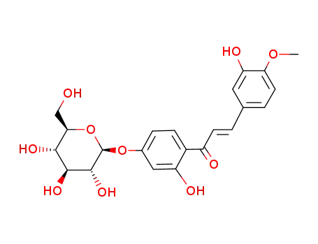 4'-β-D-glucopyranosyloxy-3,2'-dihydroxy-4-methoxy-<i>trans</i>-chalcone