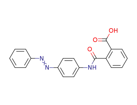 Molecular Structure of 99077-38-0 (<i>N</i>-(4-phenylazo-phenyl)-phthalamic acid)