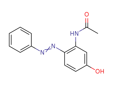 acetic acid-(5-hydroxy-2-phenylazo-anilide)