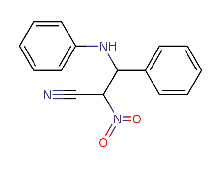 3-anilino-2-nitro-3-phenyl-propionitrile