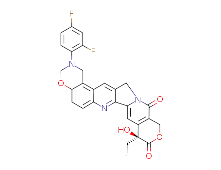 Molecular Structure of 1056470-88-2 (C<sub>28</sub>H<sub>21</sub>F<sub>2</sub>N<sub>3</sub>O<sub>5</sub>)