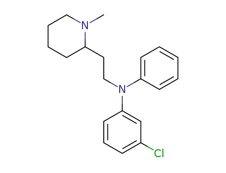 (3-chloro-phenyl)-[2-(1-methyl-[2]piperidyl)-ethyl]-phenyl-amine