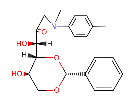 <i>O</i><sup>4</sup>,<i>O</i><sup>6</sup>-((<i>R</i>)-benzylidene)-1-(<i>N</i>-methyl-<i>p</i>-toluidino)-1-deoxy-D-fructose