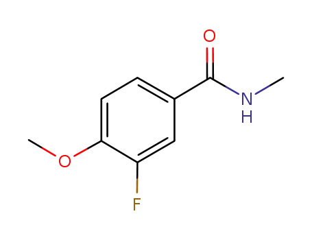 벤즈 아미드, 3- 플루오로 -4- 메 톡시 -N- 메틸-(9CI)