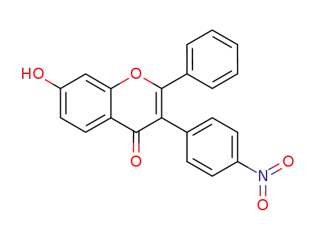 7-hydroxy-3-(4-nitro-phenyl)-2-phenyl-chromen-4-one