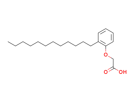 Molecular Structure of 20803-58-1 ((2-dodecyl-phenoxy)-acetic acid)