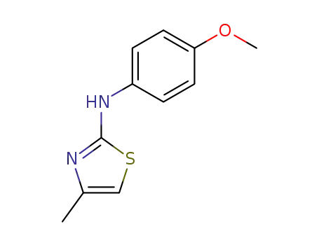 (4-methoxy-phenyl)-(4-methyl-thiazol-2-yl)-amine