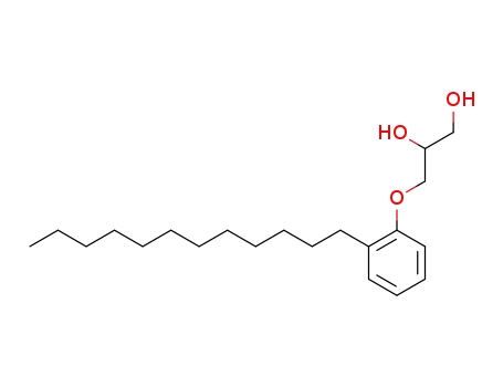Molecular Structure of 97017-05-5 (3-(2-dodecyl-phenoxy)-propane-1,2-diol)