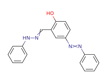 2-hydroxy-5-phenylazo-benzaldehyde phenylhydrazone