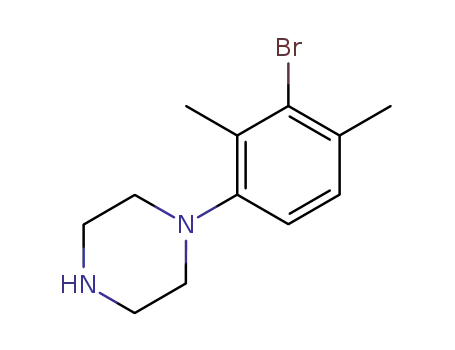 1-(3-bromo-2,4-dimethyl-phenyl)-piperazine