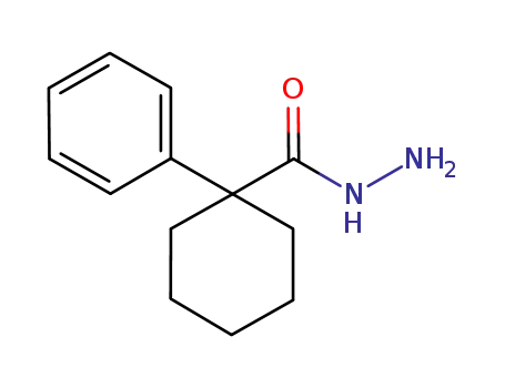Molecular Structure of 887596-90-9 (1-PHENYL-CYCLOHEXANECARBOXYLIC ACID HYDRAZIDE)
