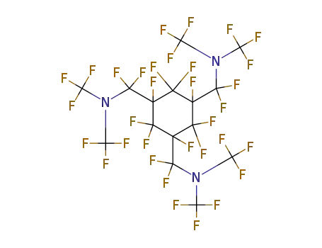 1,3,5-tris-[(bis-trifluoromethyl-amino)-difluoro-methyl]-nonafluoro-cyclohexane