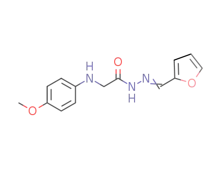 N'-(2-furylmethylene)-2-[(4-methoxyphenyl)amino]acetohydrazide