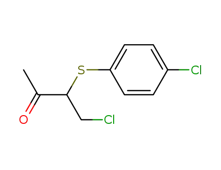 4-chloro-3-(4-chloro-phenylsulfanyl)-butan-2-one