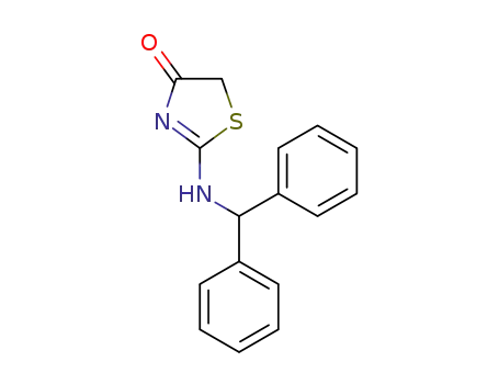 2-benzhydrylamino-thiazol-4-one
