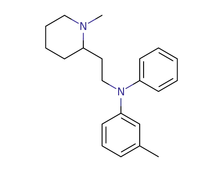 [2-(1-methyl-[2]piperidyl)-ethyl]-phenyl-<i>m</i>-tolyl-amine