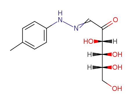 D-<i>arabino</i>-[2]hexosulose-1-<i>p</i>-tolylhydrazone