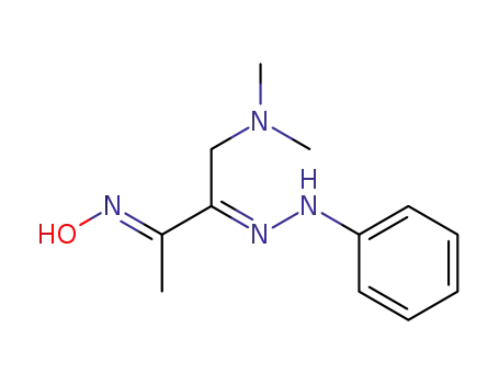 1-dimethylamino-butane-2,3-dione-3-oxime-2-phenylhydrazone