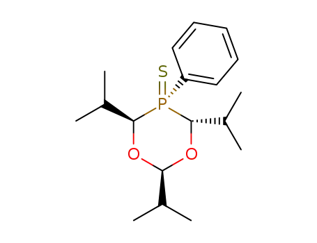 2<i>r</i>,4<i>c</i>,6<i>t</i>-triisopropyl-5-phenyl-[1,3,5]dioxaphosphinane 5<i>c</i>-sulfide