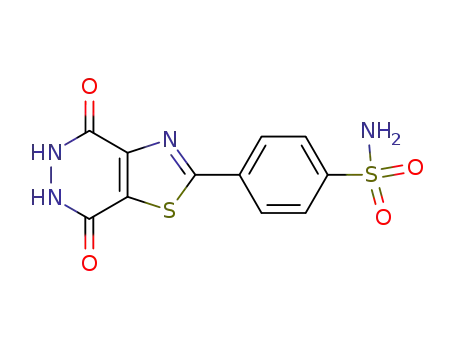 4-(4,7-dioxo-4,5,6,7-tetrahydro-thiazolo[4,5-<i>d</i>]pyridazin-2-yl)-benzenesulfonamide