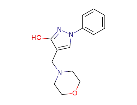 4-morpholin-4-ylmethyl-1-phenyl-1,2-dihydro-pyrazol-3-one