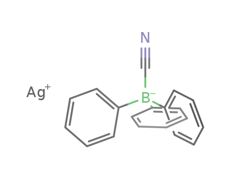 silver (I) cyano triphenyl borate