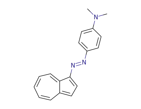 4-(azulen-1-yl-<i>trans</i>-azo)-<i>N</i>,<i>N</i>-dimethyl-aniline