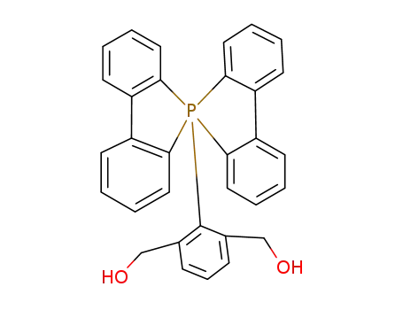 Molecular Structure of 62456-36-4 (1,3-Benzenedimethanol,
2-(5l5-5,5'-spirobi[5H-benzo[b]phosphindol]-5-yl)-)