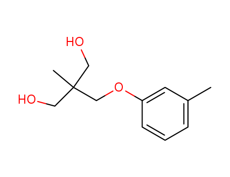 2-methyl-2-[(3-methylphenoxy)methyl]propane-1,3-diol