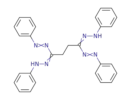 Molecular Structure of 3173-13-5 (1,5,1',5'-tetraphenyl-3,3'-ethanediyl-di-formazan)