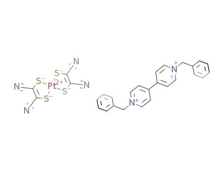 [1,1'-dibenzyl-4,4'-bipyridinium][Pt(maleonitriledithiolate)2]