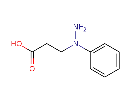 Propanoic acid, 3-(1-phenylhydrazino)-