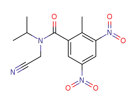 N-Cyanomethyl-N-isopropyl-2-methyl-3,5-dinitro-benzamide