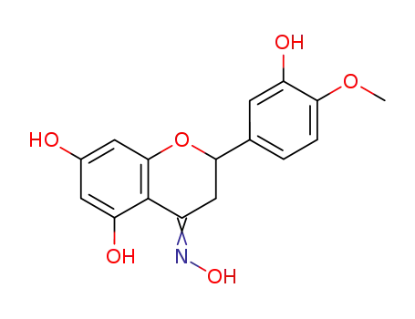 Molecular Structure of 6033-54-1 ((+/-)-hesperetin oxime)