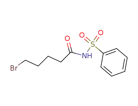N-Phenylsulfonyl-5-brom-valeramid