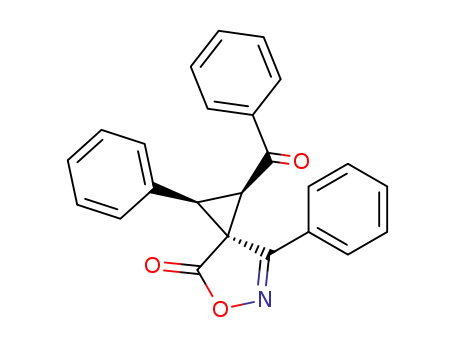 1<i>c</i>-benzoyl-2<i>c</i>,7-diphenyl-(3<i>r</i><i>C</i><sup>4</sup>)-5-oxa-6-aza-spiro[2.4]hept-6-en-4-one