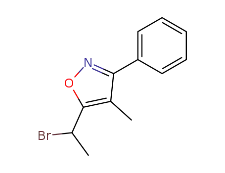 Isoxazole, 5-(1-bromoethyl)-4-methyl-3-phenyl-