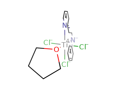 TiCl<sub>3</sub>(C<sub>5</sub>H<sub>4</sub>NCH<sub>2</sub>CH<sub>2</sub>NC<sub>6</sub>H<sub>4</sub>)(tetrahydrofurane)