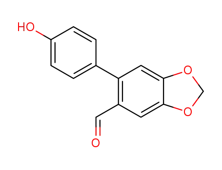 4,5-methylenedioxy-4'-hydroxy-2-aldehyde[1,1'-biphenyl]