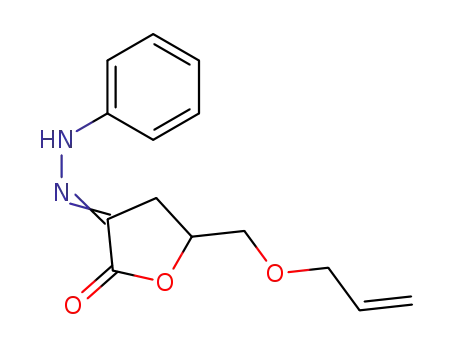 α-Phenylhydrazono-δ-allyloxy-γ-hydroxy-valerolacton